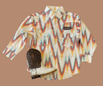 ROCK & ROLL RRCB BOYS B DALE LONG SLEEVE SNAP NATURAL SHIRT |RRBS2SRZ7U