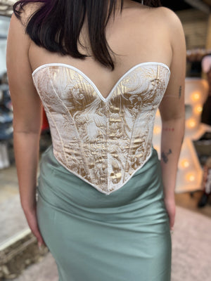 ‘’GRECIA’’ WHITE CORSET