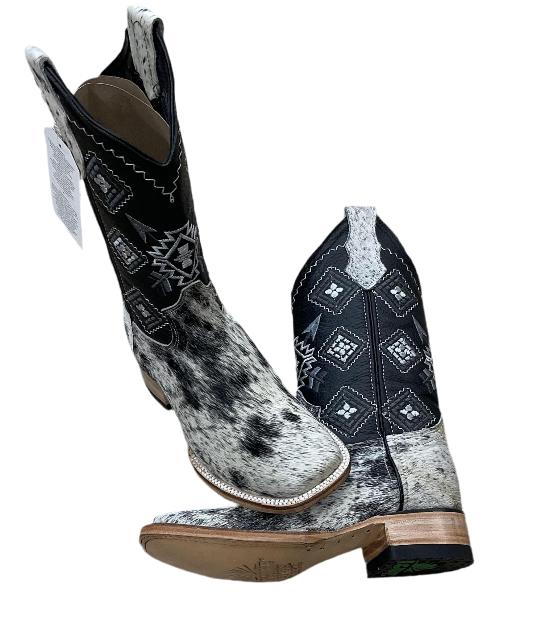 ‘’EDWARD’’  YOUTH COWHIDE AGAVE BOOTS