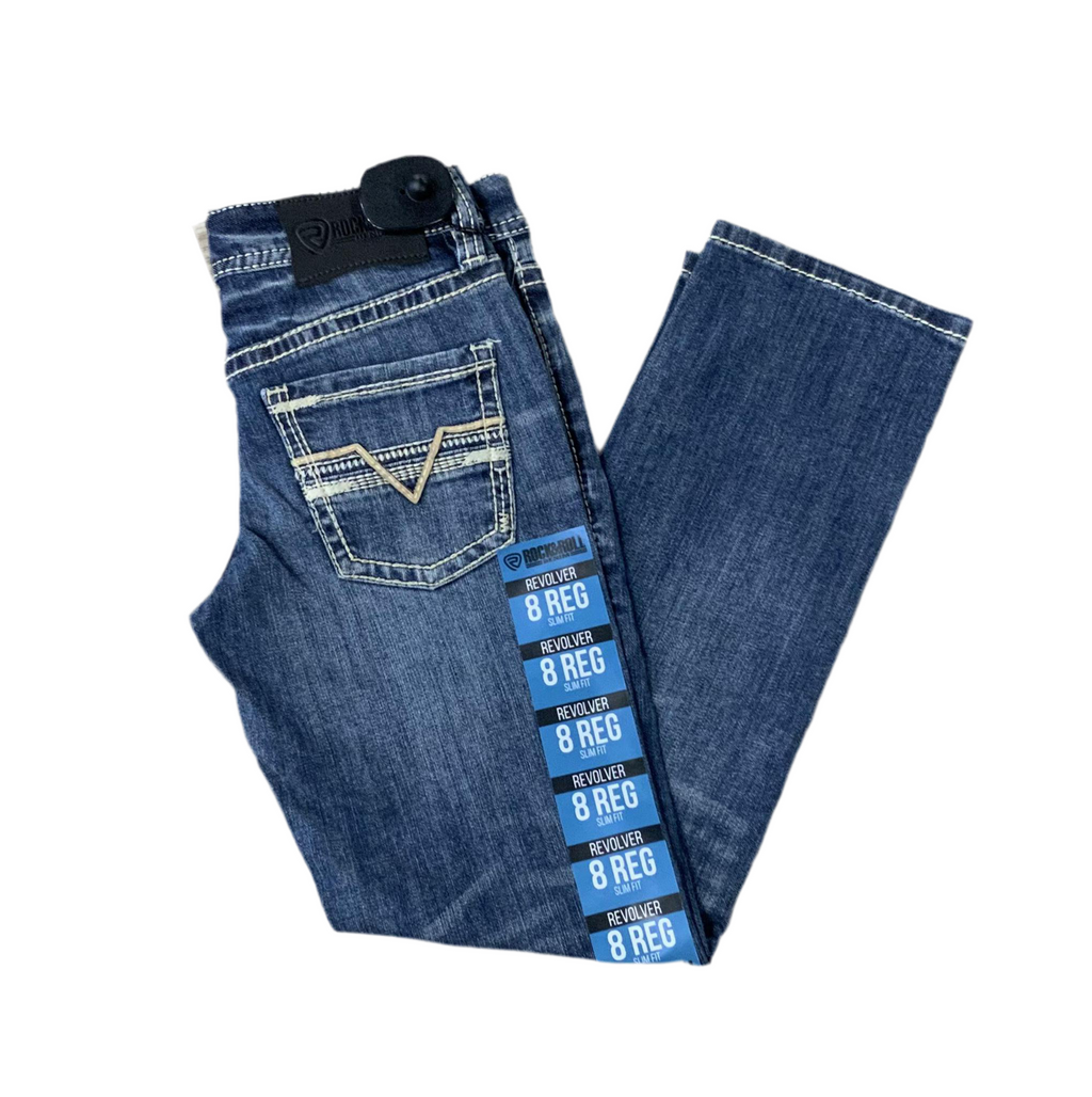 BOYS ROCK & ROLL  REFLEX BEIGE PLEATHER REVOLVER | BB1RD03111