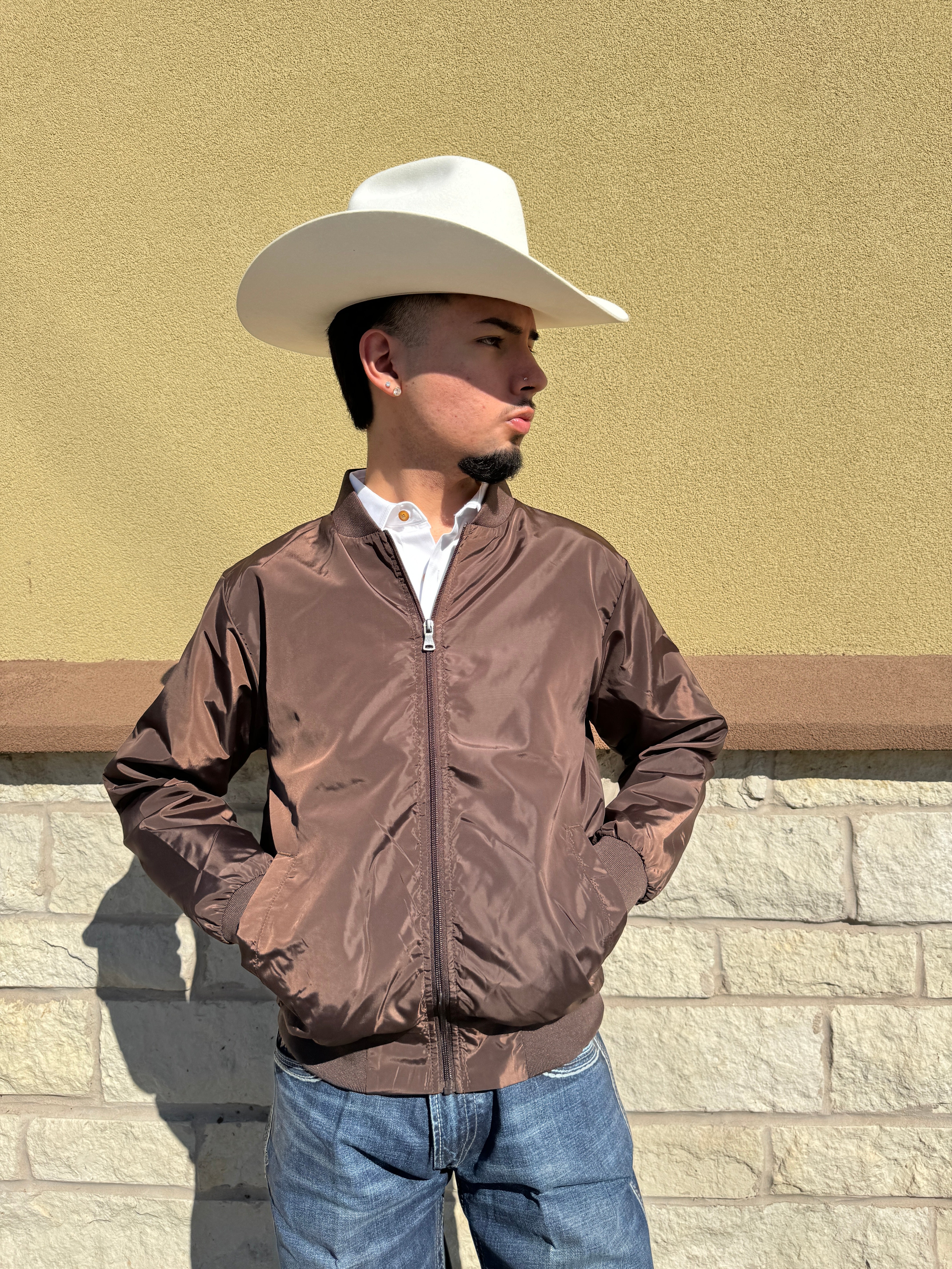 ‘’MICHAEL’’ BROWN  BOMBER JACKET