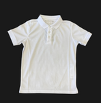 BOYS ARIAT TEK POLO WHITE | 10048876