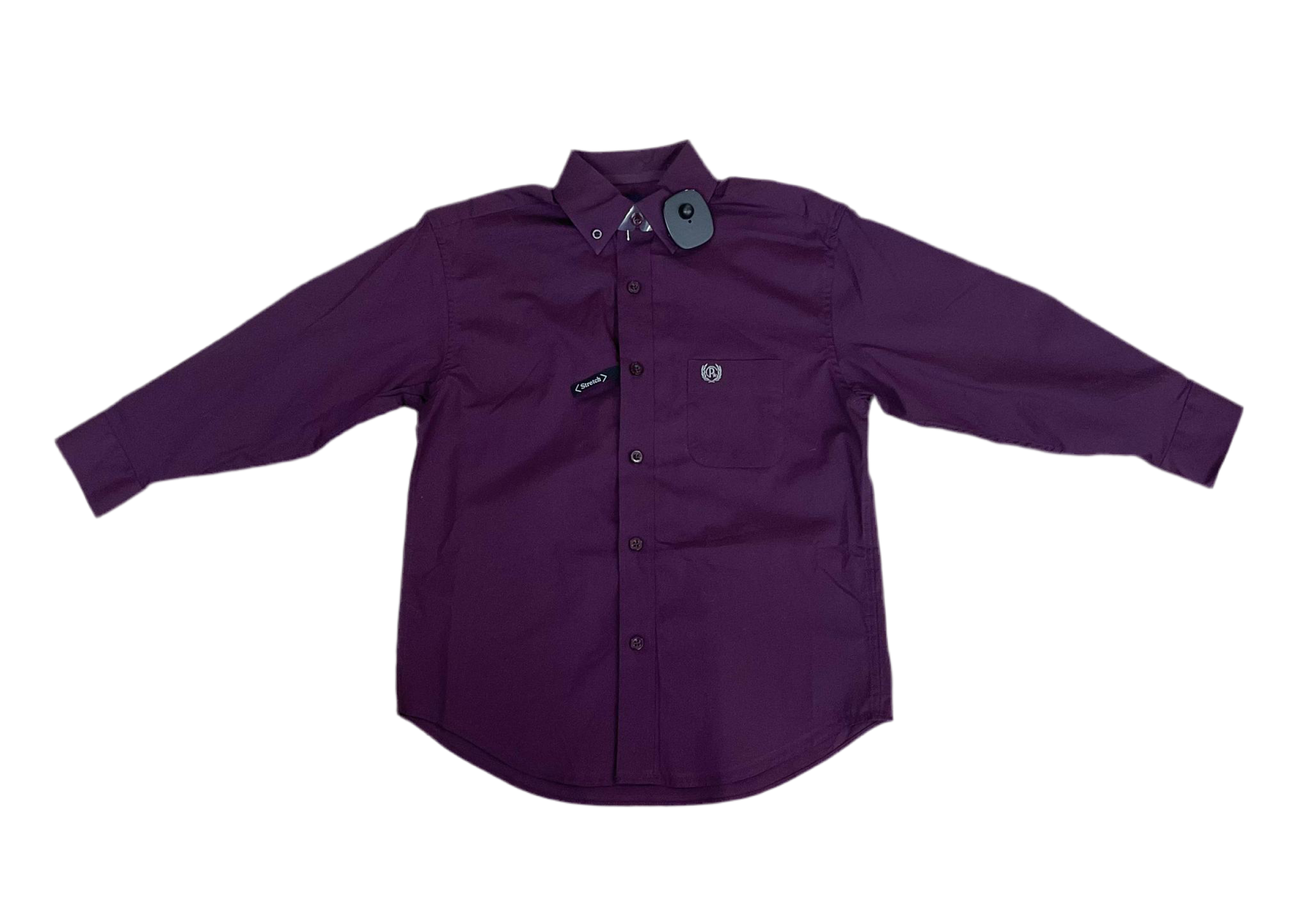 Panhandle Boys Solid Maroon Long Sleeve