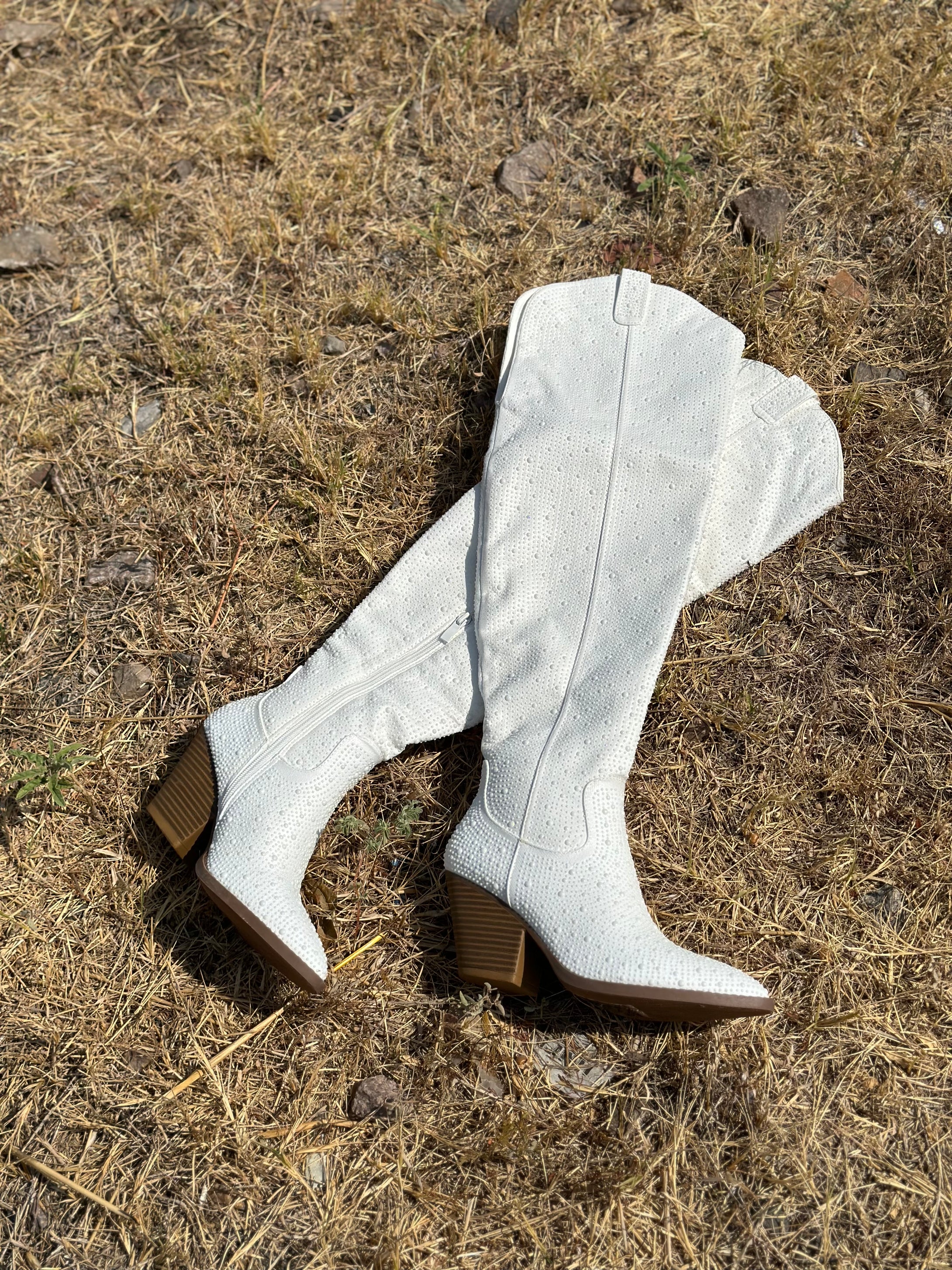 RUBY BOOT IVORY