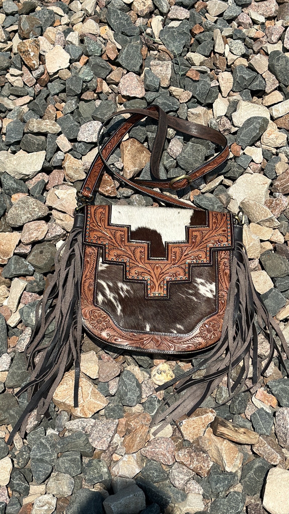 Western crossbody purse - Women's handbags