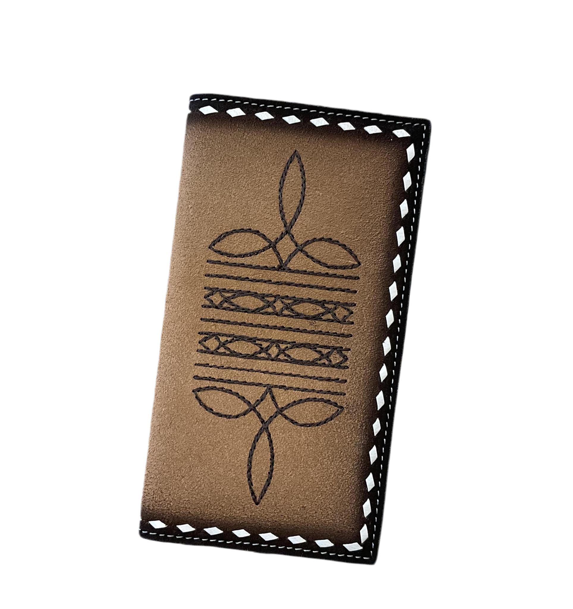 3D RODEO BOOT STITCH BROWN WALLET |D250016602