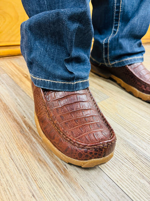 MENS CHUKKA DRIVING MOC GINGER TWISTED X |MDM0103