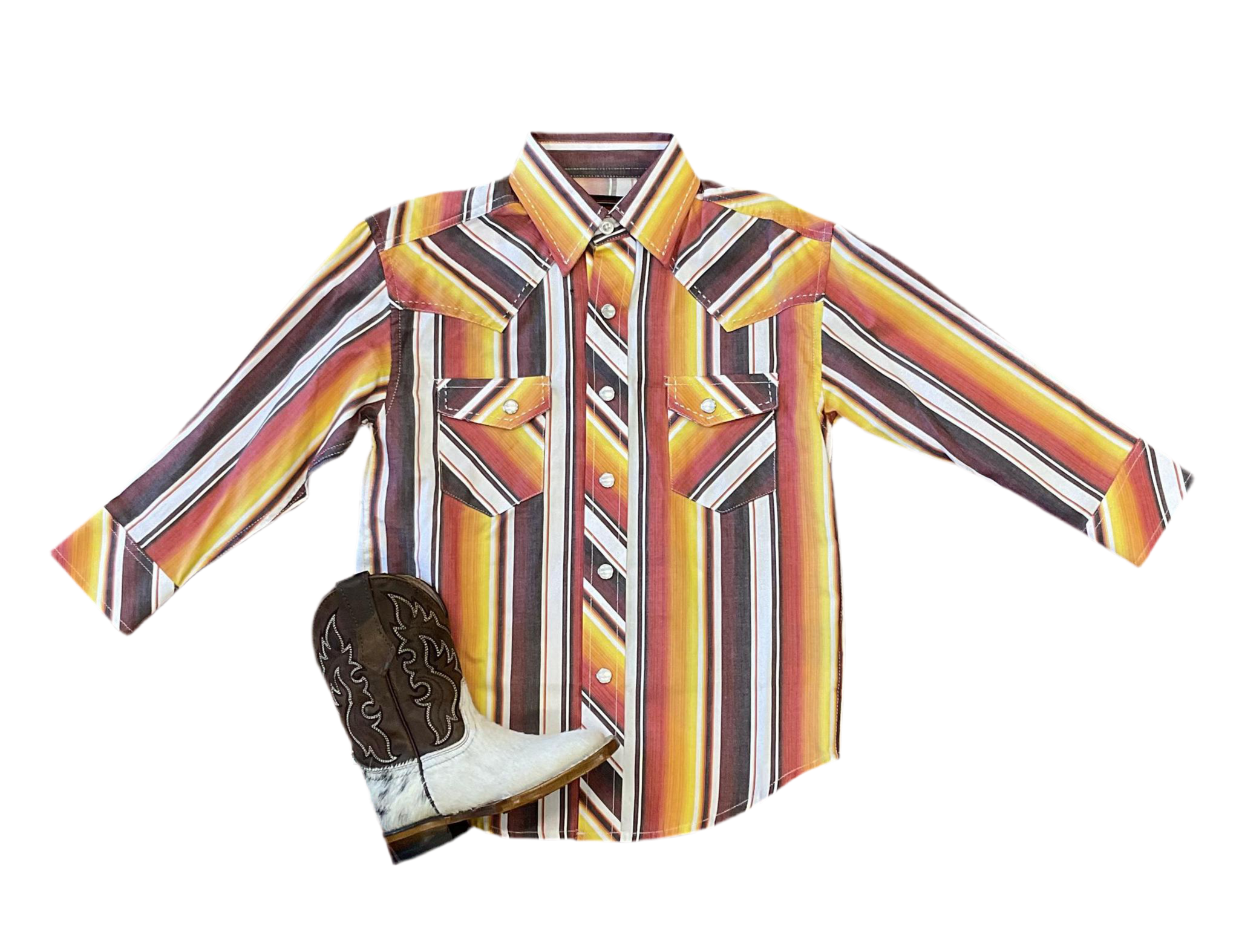 BOY'S ROCK ROLL SHIRT (B8S7092)