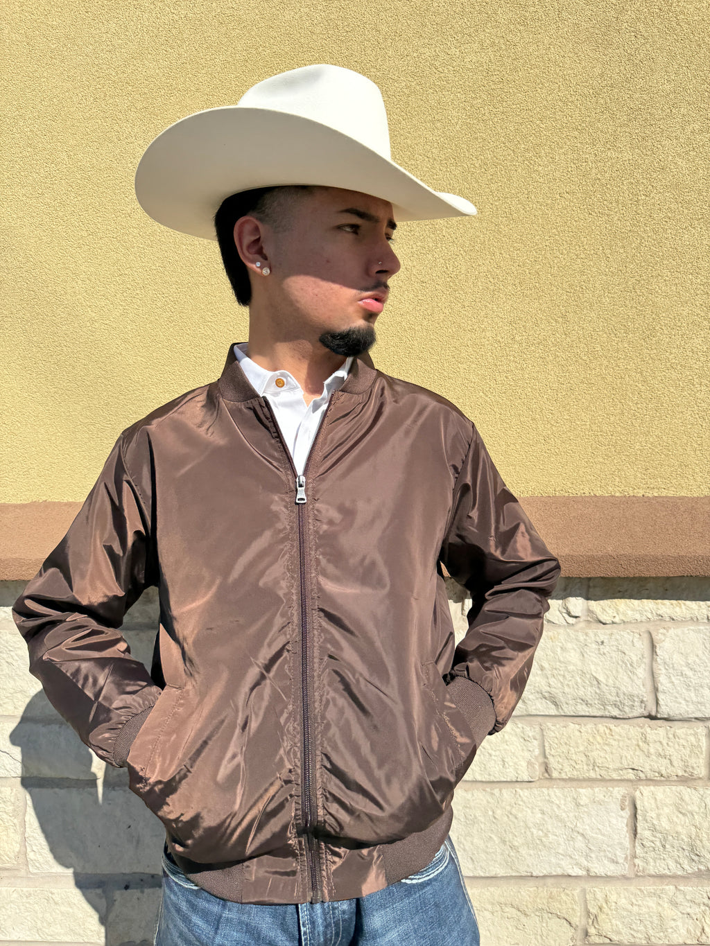 ‘’MICHAEL’’ BROWN  BOMBER JACKET