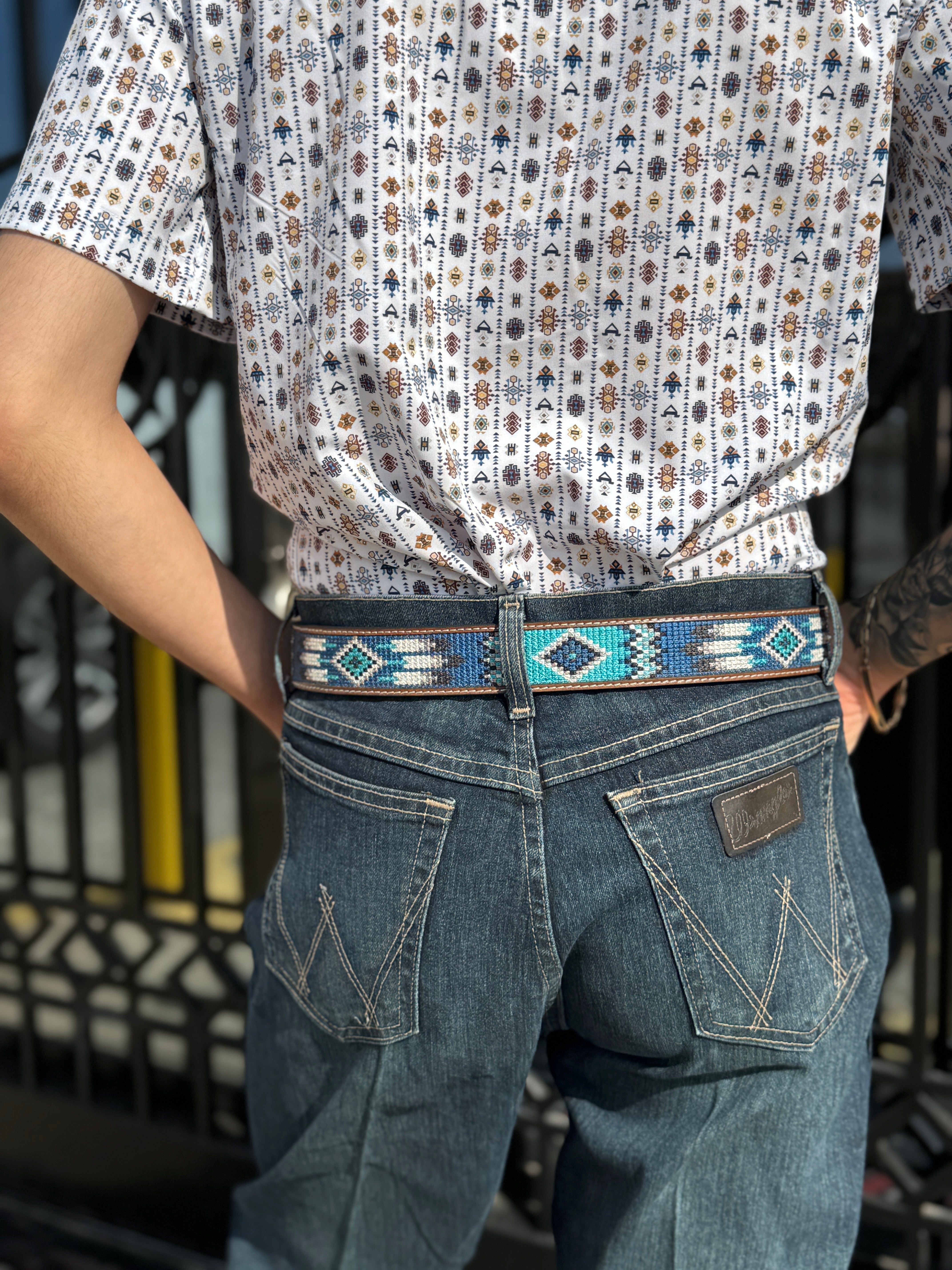 “ Warren “ | ARIAT MEN SOUTHERN WESTERN COWBOY BELT A1038702