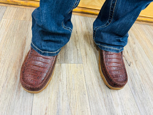 MENS CHUKKA DRIVING MOC GINGER TWISTED X |MDM0103
