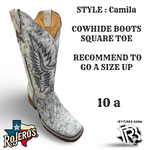 CAMILA COWHIDE BOOTS YOUTH