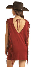 Load image into Gallery viewer, ROCK &amp; ROLL WOMENS DESERT RODEO GRAPHIC MINI DRESS | BWD0R02688
