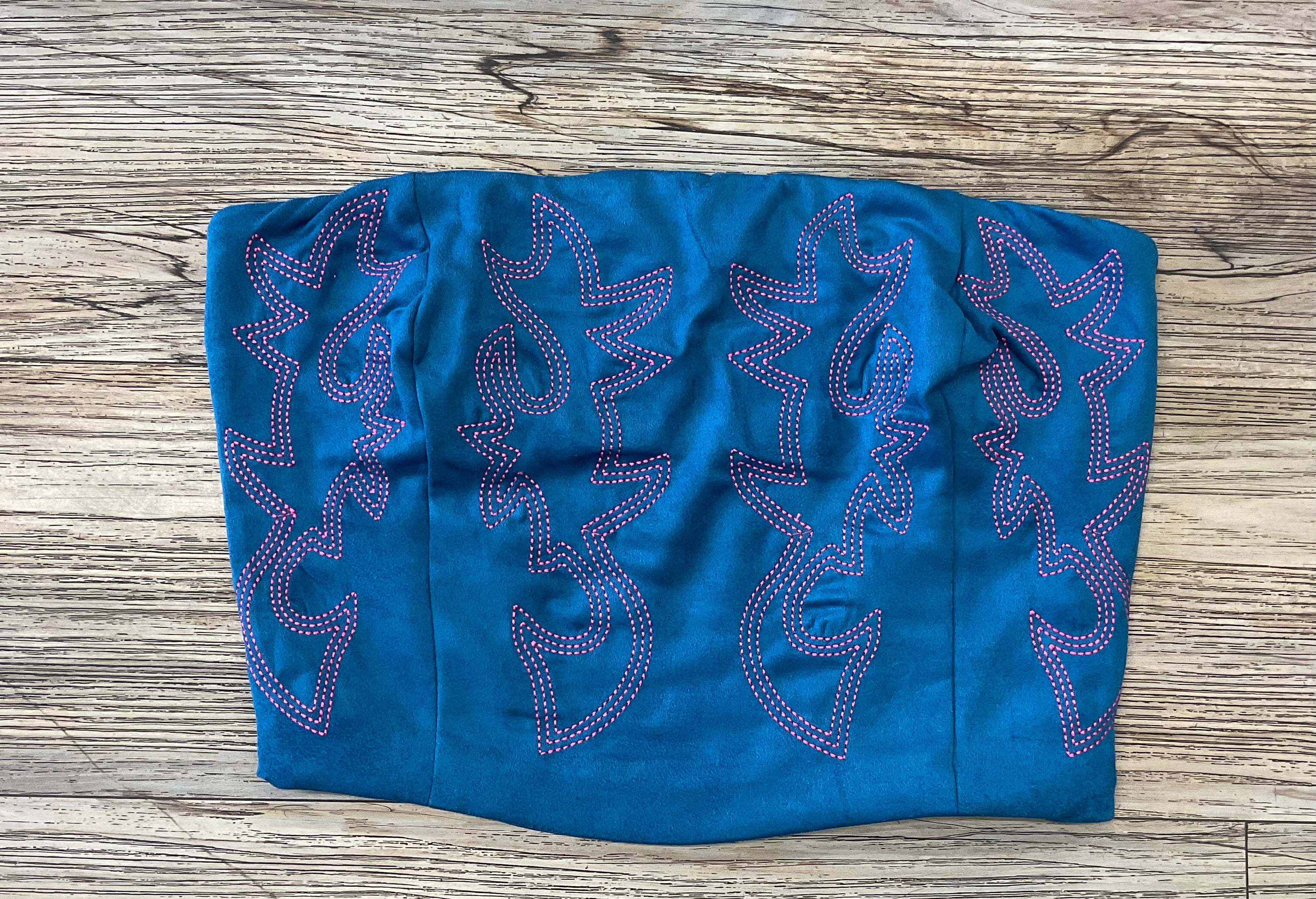 ‘’JACQUELINE’’ SUEDE TOP