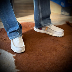 Mens hey dude Wally Funk Baja cream | 40168-13R