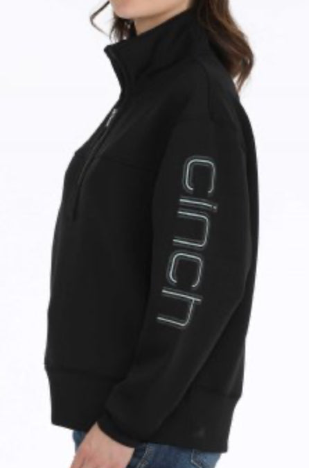 WOMENS CINCH BLACK PULLOVER | MAK7907001