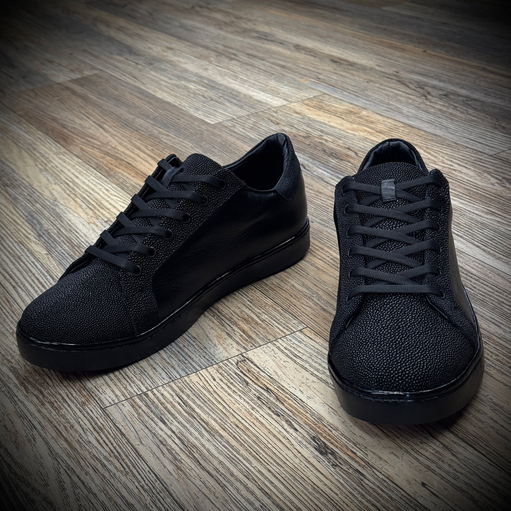 BELICO : ORIGINAL STINGRAY BLACK DRESS SHOES
