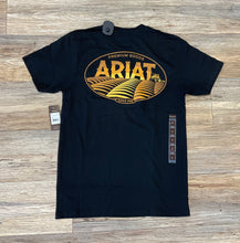 Load image into Gallery viewer, Mens ariat farm fields short sleeve black  t shirt |10051758