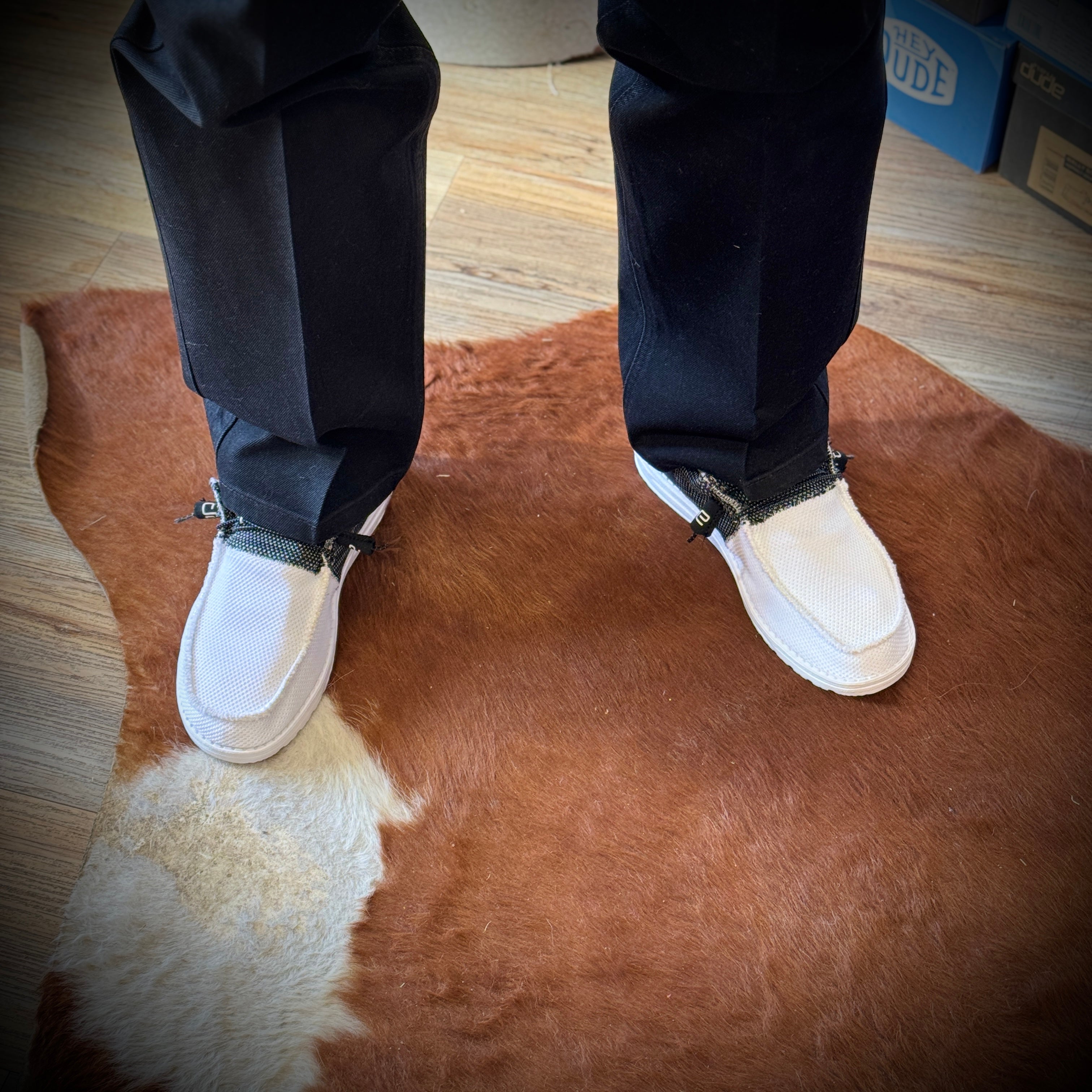 “ BLACK ICE  “ | MEN HEY DUDES WALLY SOX 110354877