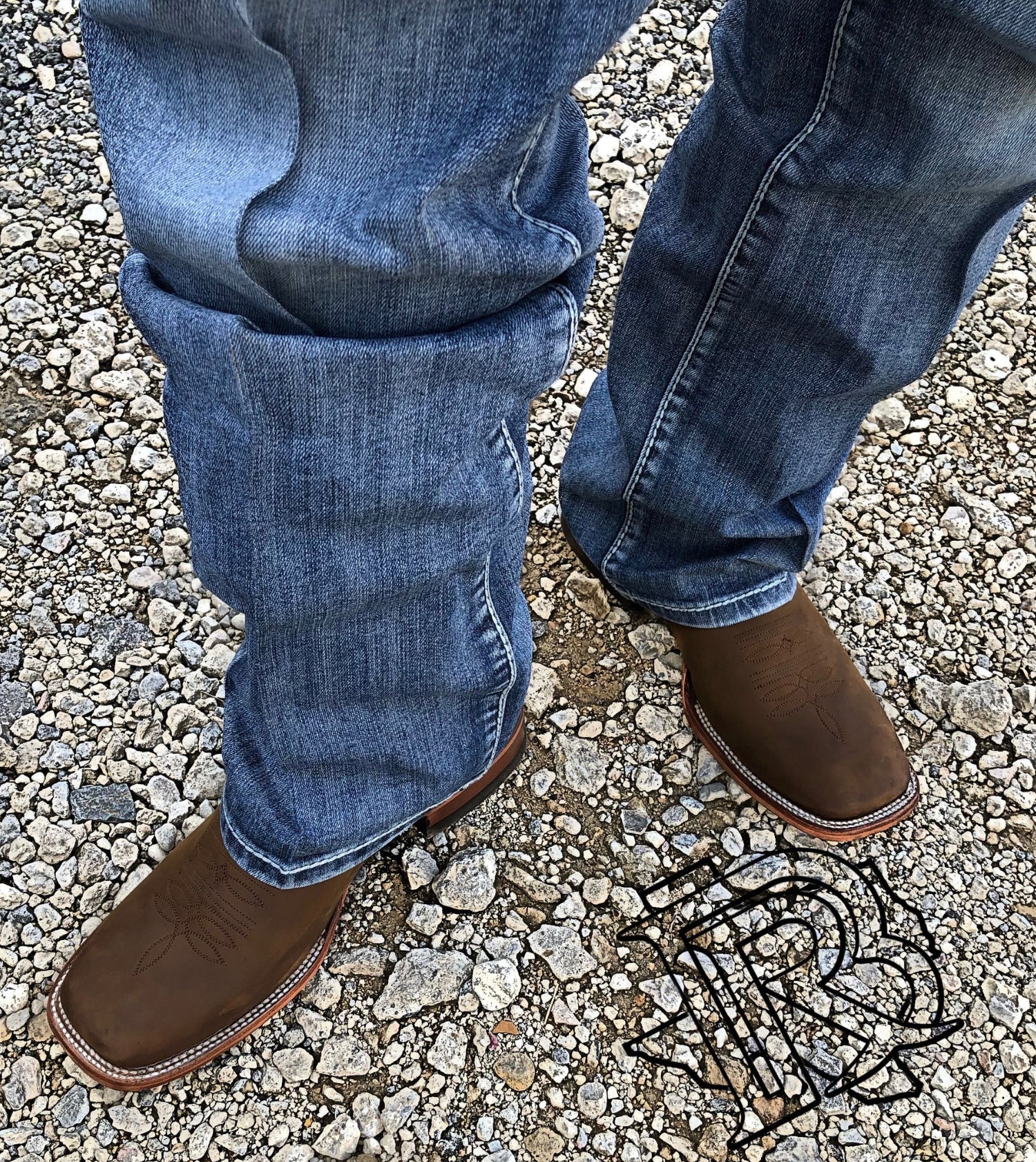 ‘’ADAM’’ MENS CRAZY THANG CHOCOLATE BOOTS