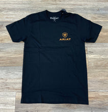 Load image into Gallery viewer, Mens ariat farm fields short sleeve black  t shirt |10051758