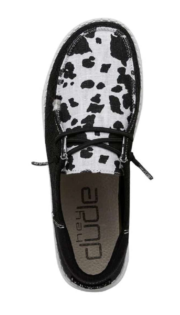 HEY DUDE WENDY BOHO COW WILD  | 40480-0WF