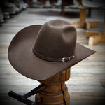 “ Theodore “ | Youth's Chocolate Open Crown Wool Hat T7235047