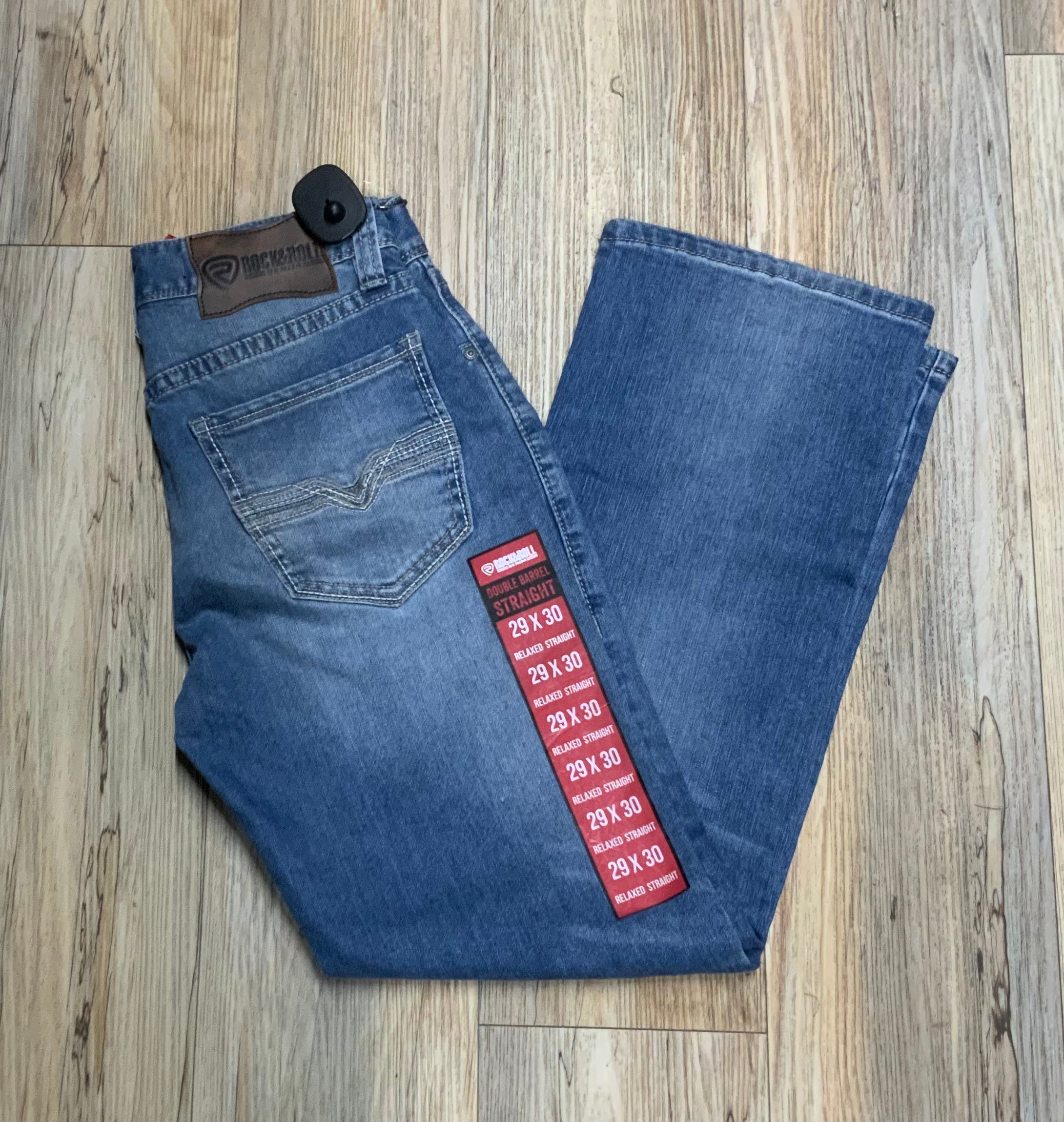 MENS RELAXED STRAIGHT JEANS (MOS7716)