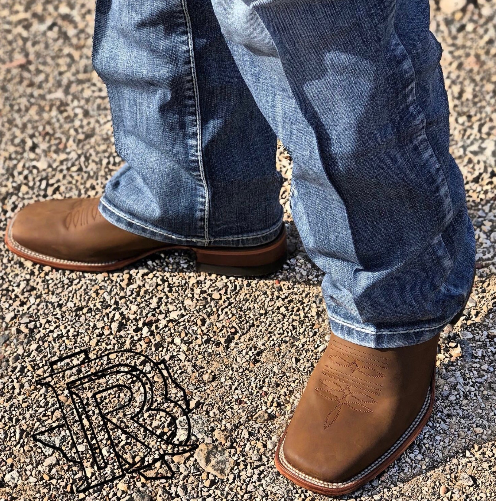‘’ADAM’’ MENS CRAZY THANG CHOCOLATE BOOTS
