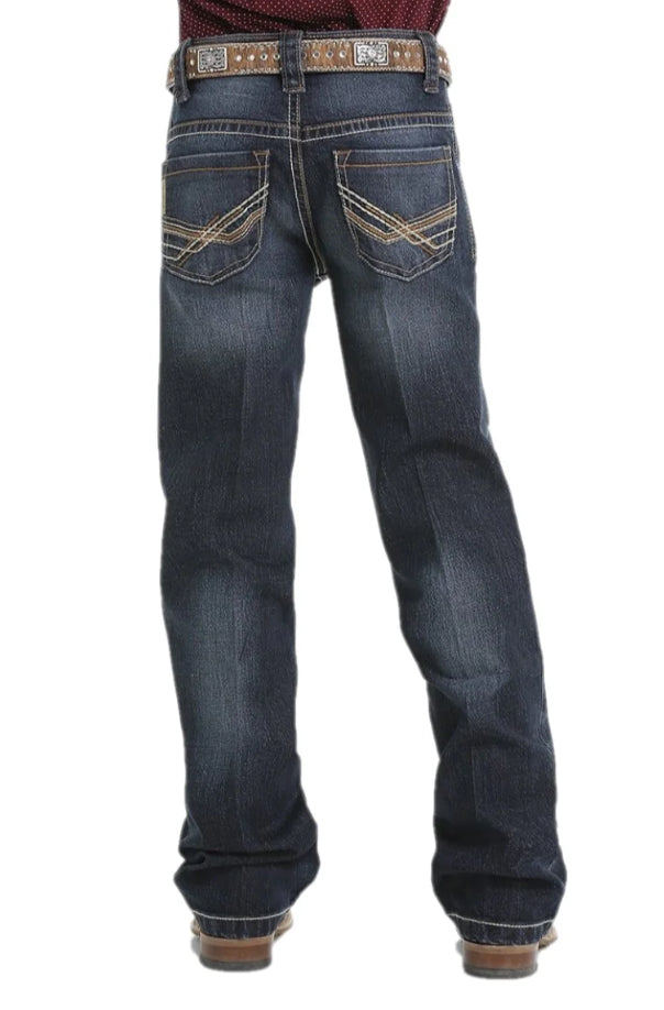 “ Abraham “ | Cinch Kids Bootcut Jeans Dark Wash MB16642003