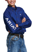 Load image into Gallery viewer, KIDS&#39; ARIAT Team Logo Twill Classic Fit Shirt 10030164