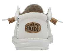 Load image into Gallery viewer, Mens hey dude Wally Break Stitch White | 40015-100