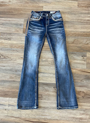 LENN “ | Womens Western Jeans Stone rhinestone – Botas Rojero