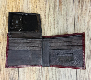 “ WADE “ | IRON SPUR WESTERN CO BI-FOLD  WALLET HANDMADE