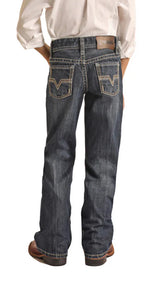 KID'S ROCK&ROLL REGULAR FIT/BOOTCUT JEANS (BB_3573)