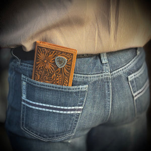 ARIAT RODEO FLORAL ARIAT LOGO - ACCESSORIES WALLET | A3559748