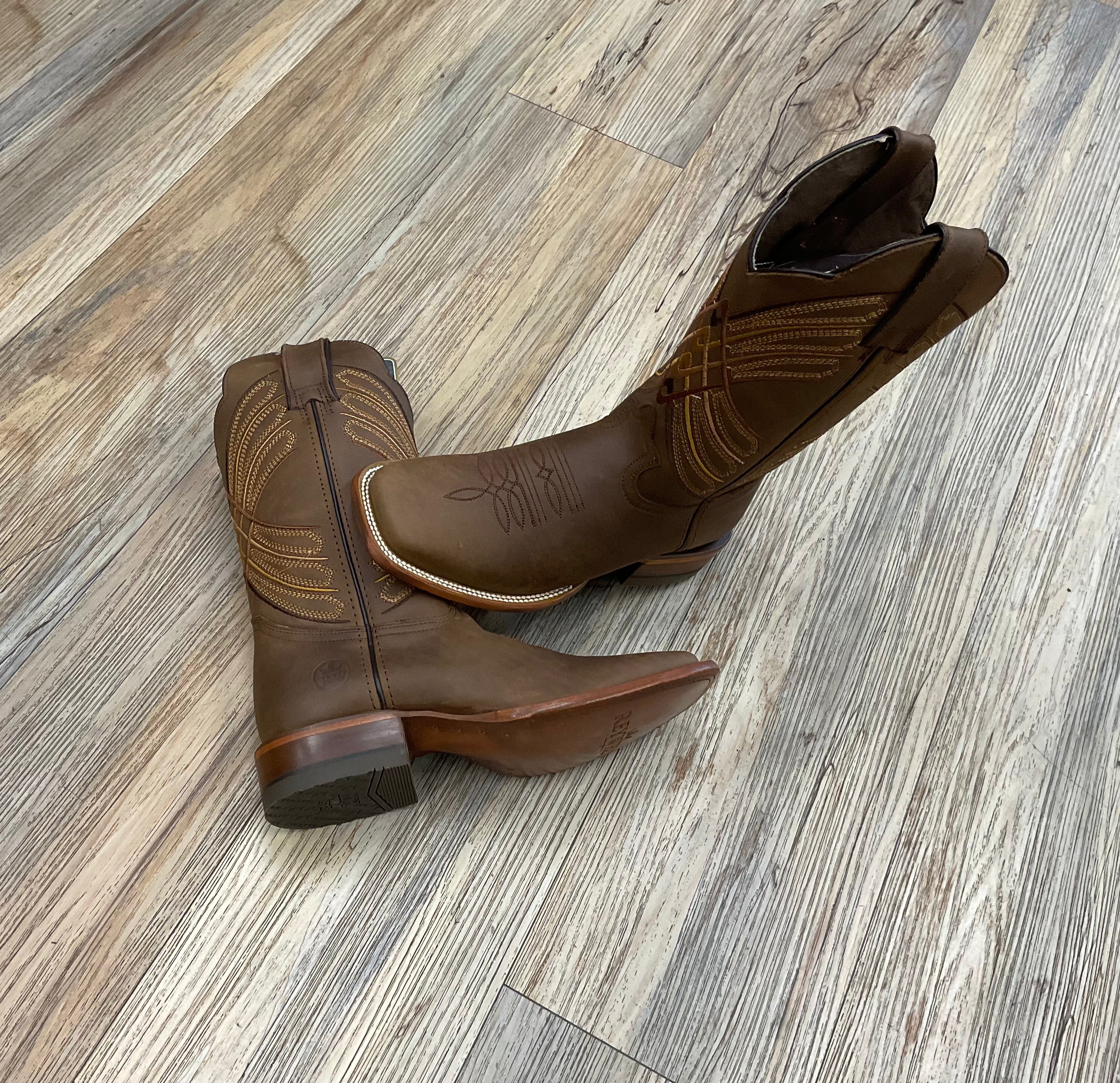 ‘’ADAM’’ MENS CRAZY THANG CHOCOLATE BOOTS