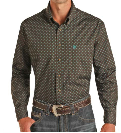 MEN'S ROCK ROLL SHIRT (b2d1309)