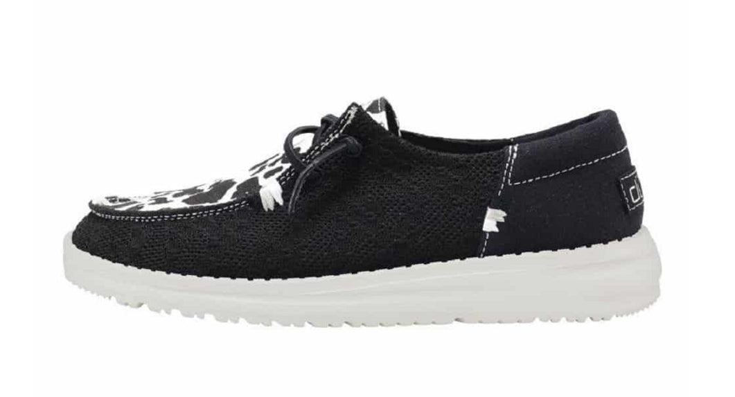 HEY DUDE WENDY BOHO COW WILD  | 40480-0WF