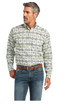 Load image into Gallery viewer, MEN&#39;S ARIAT ARCHER FTD LONG SLEEVE WHITE SHIRT |10040720