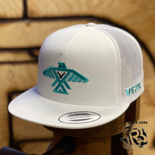 Load image into Gallery viewer, ‘’OLIVER’’ MENS VEXIL THUNDERBIRD WHITE CAP