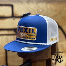 Load image into Gallery viewer, ‘’AMIR’’ MENS VEXIL FEED &amp; GRAIN ROYAL/WHITE CAP
