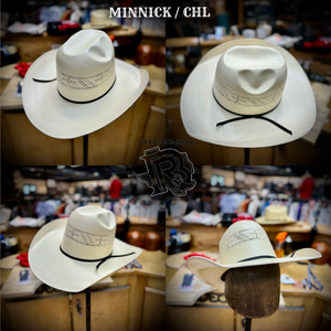“ CROSS “ | RODEO KING STRAW COWBOY HAT IVORY
