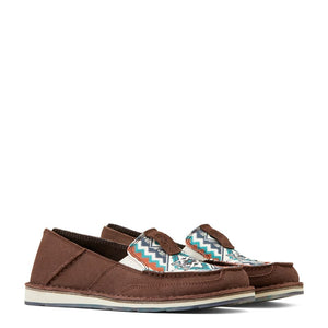 ARIAT WOMEN'S CRUISER CHIMAYO CHOCOLATE SUEDE SHOES |10046924