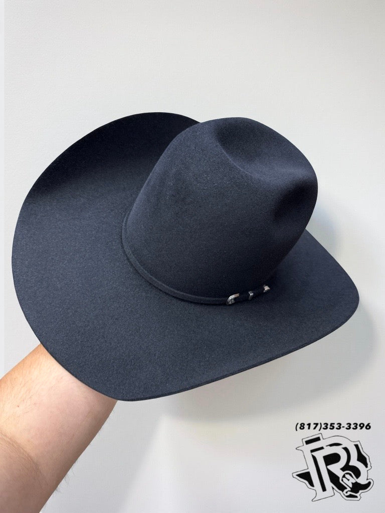 7X BLACK | RODEO KING FELT COWBOY HAT