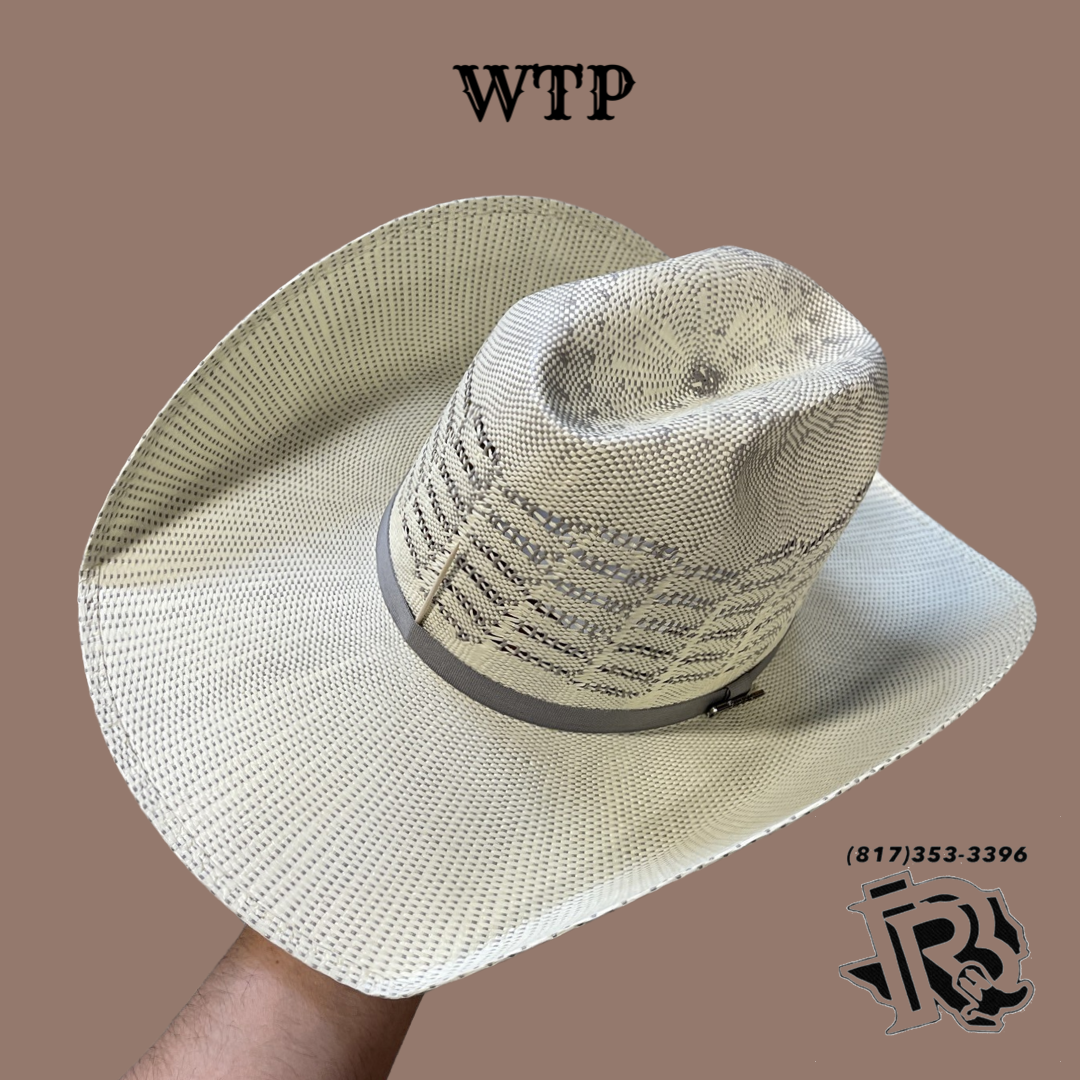 “ Rafael “ | TWISTER BANGORA GREY COWBOY STRAW HAT T71277
