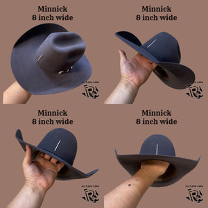 RDR 6X CHARCOAL | MEN WESTERN FELT HAT
