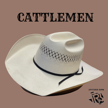 Load image into Gallery viewer, “ AZEL “ | MEN WESTERN COWBOY STRAW HAT 4 1/4 INCH BRIM