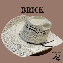 Load image into Gallery viewer, “ Edgar “ | TWISTER TWISTED WEAVE HAT T71605