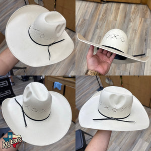 “ Walter “ | Twister 10X STRAW HAT Shantung Hat 5 INCH BRIM